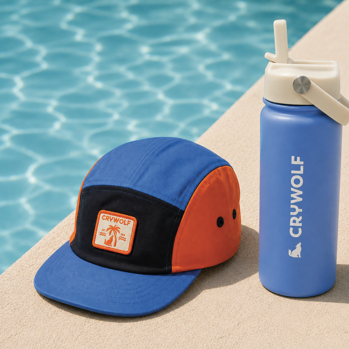 Lucky Cap || Seaside Colourblock