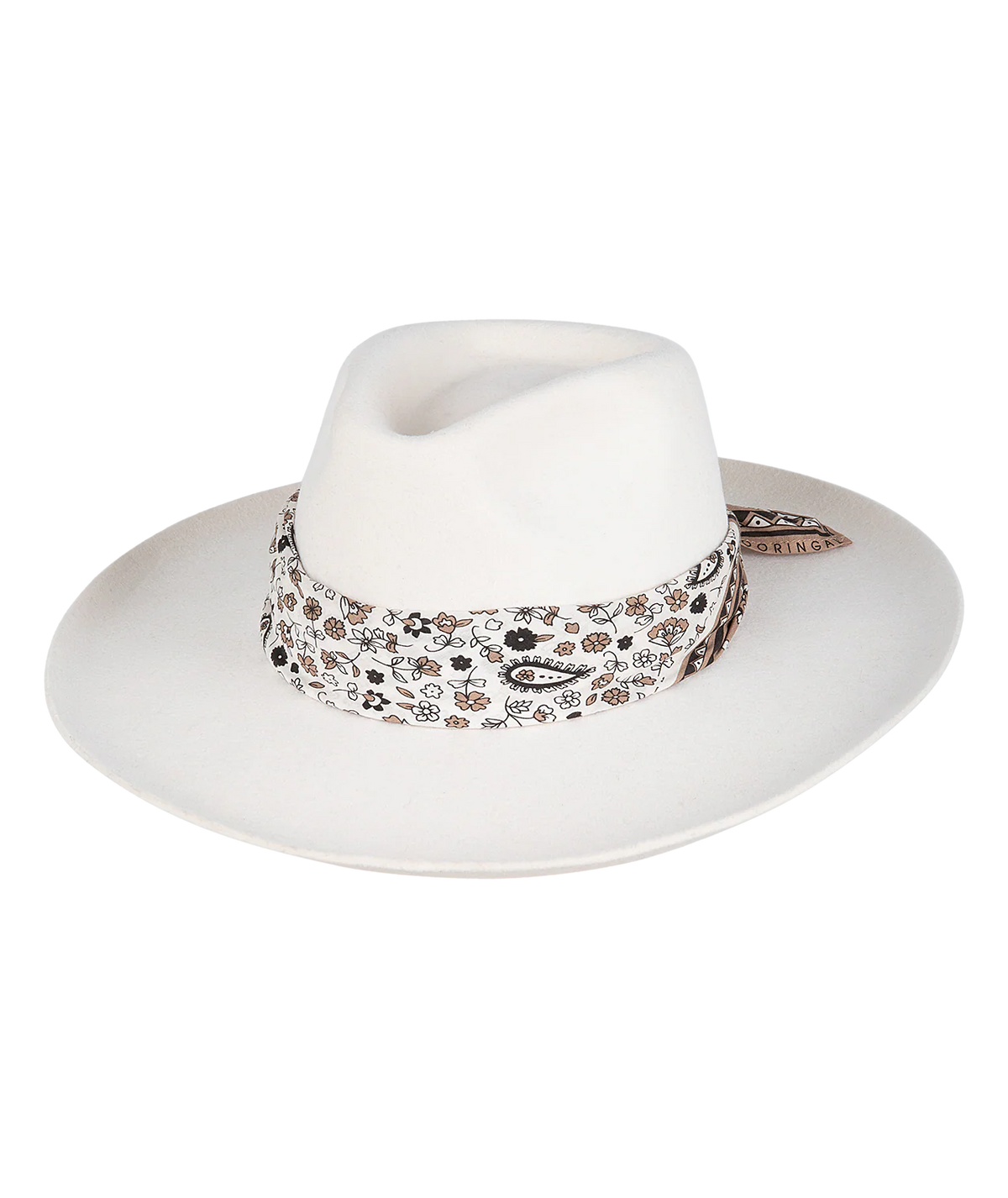 Womens Wide Brim Fedora || Goulburn