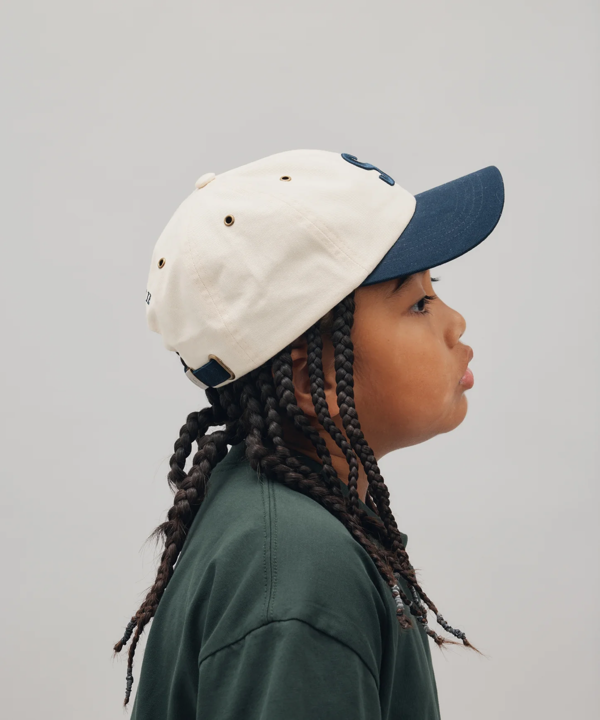 S Cap || Cream/Ink