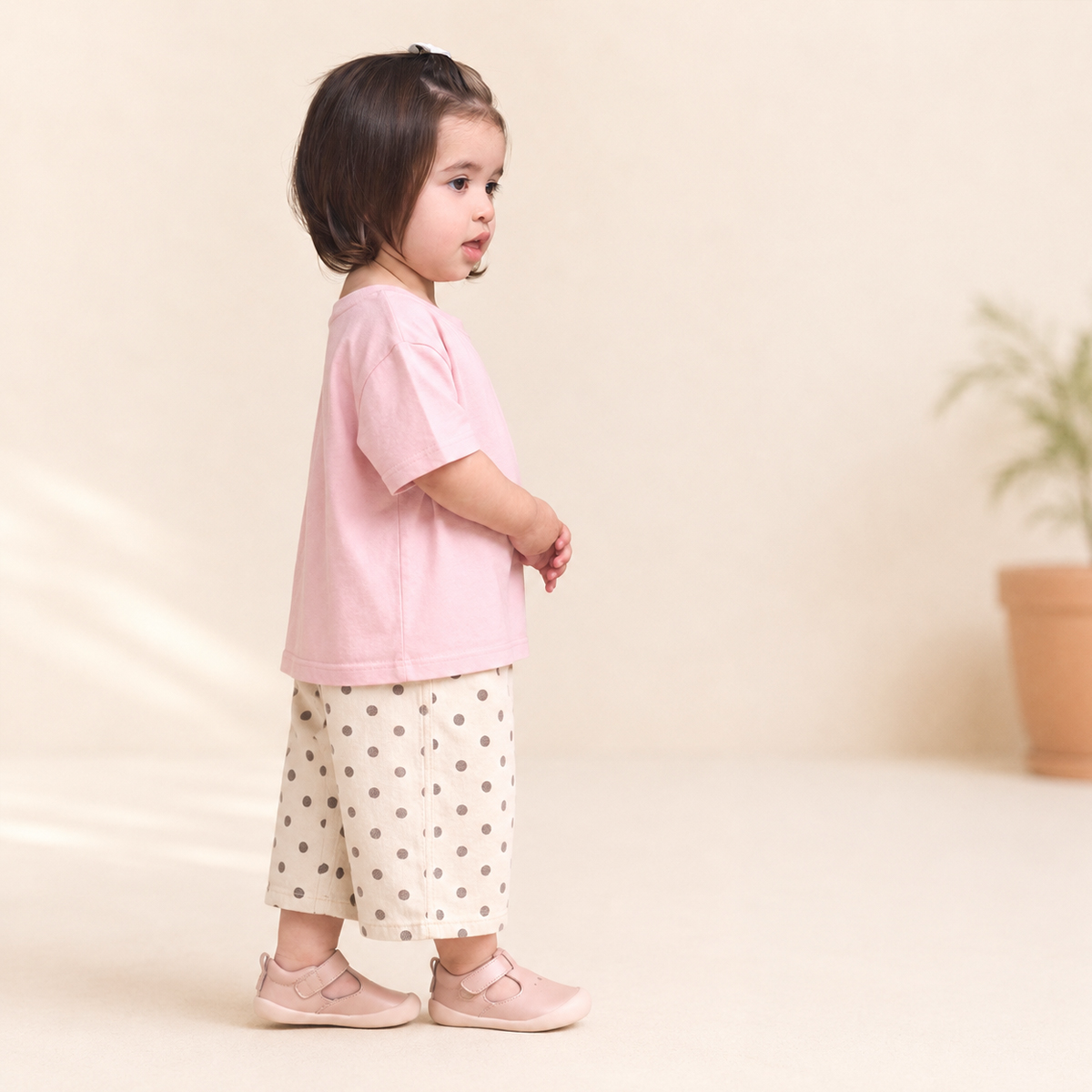 Toddler Shoe Bobby || Blush Petal