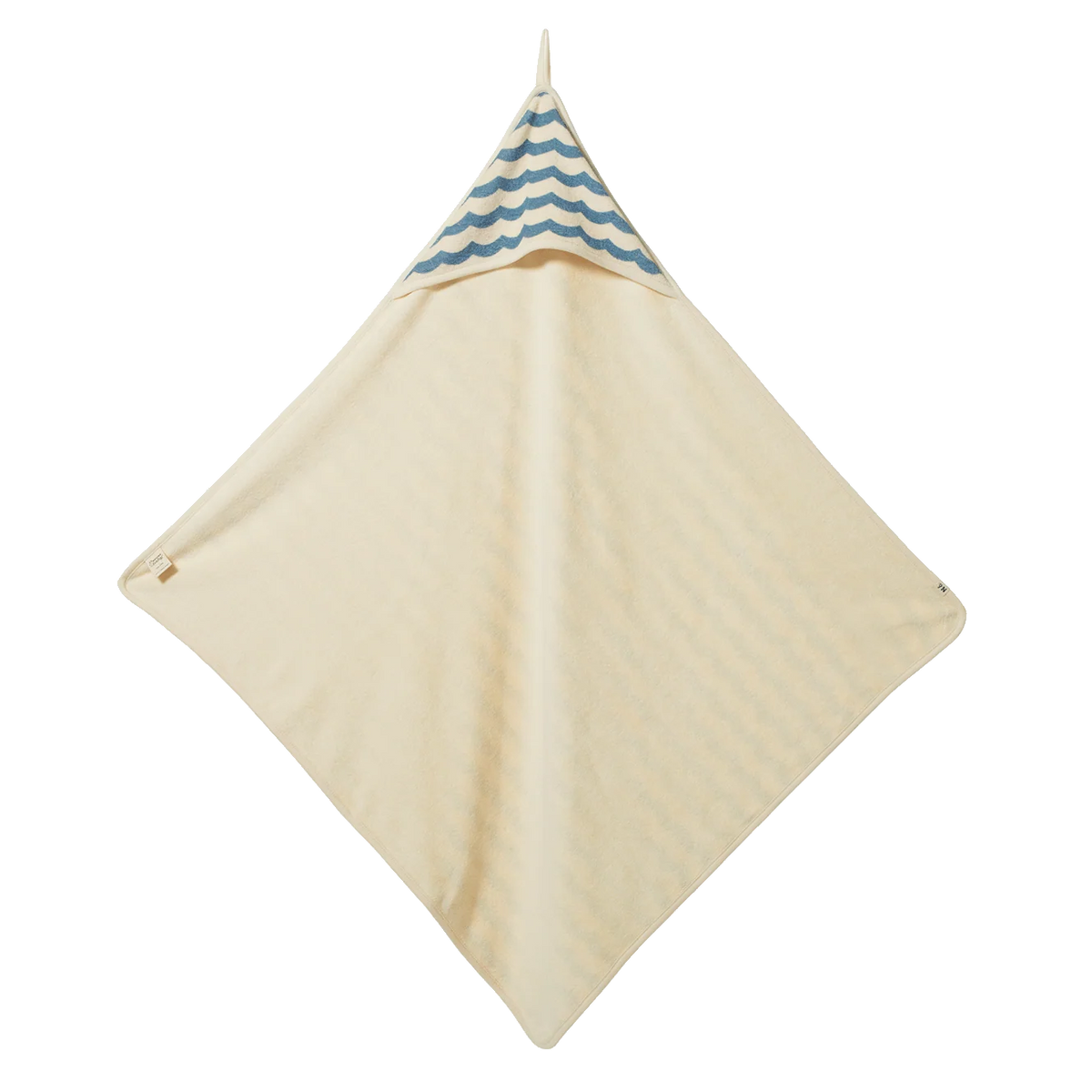 Hooded Towel || Waves Print