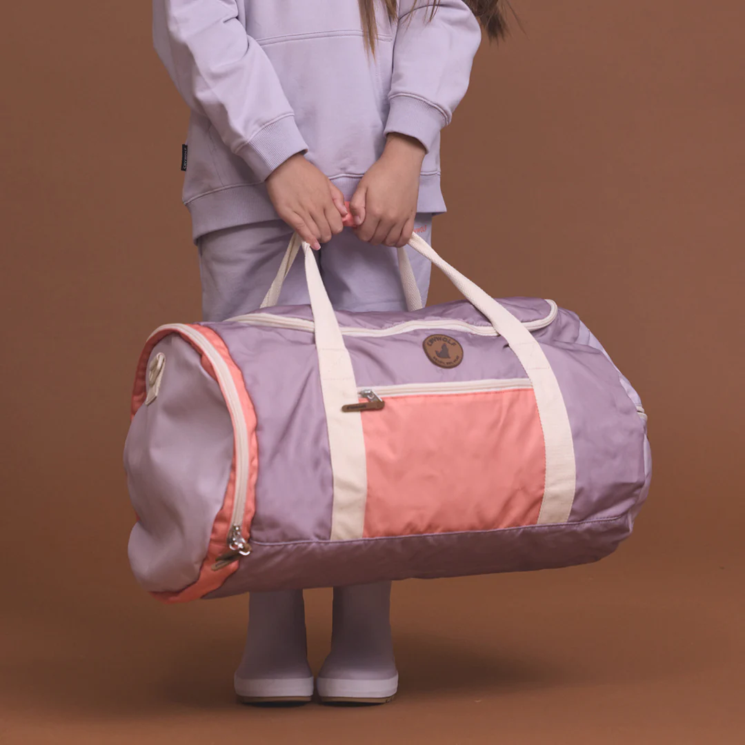 Packable Duffel || Heather Colourblock
