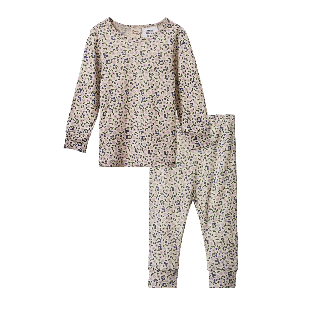 Merino Essential Pyjamas 2PC || Briarwood Lilac