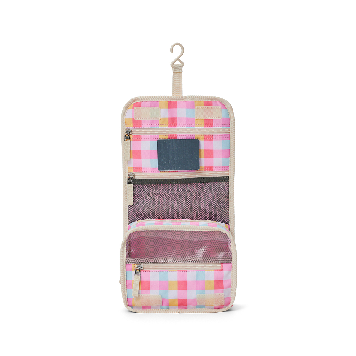 Hanging Toiletry Bag || Pop Gingham