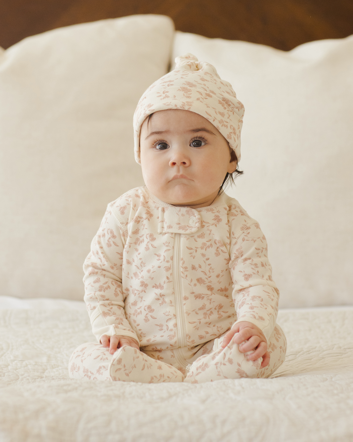 Zip Long Sleeve Sleeper || French Garden