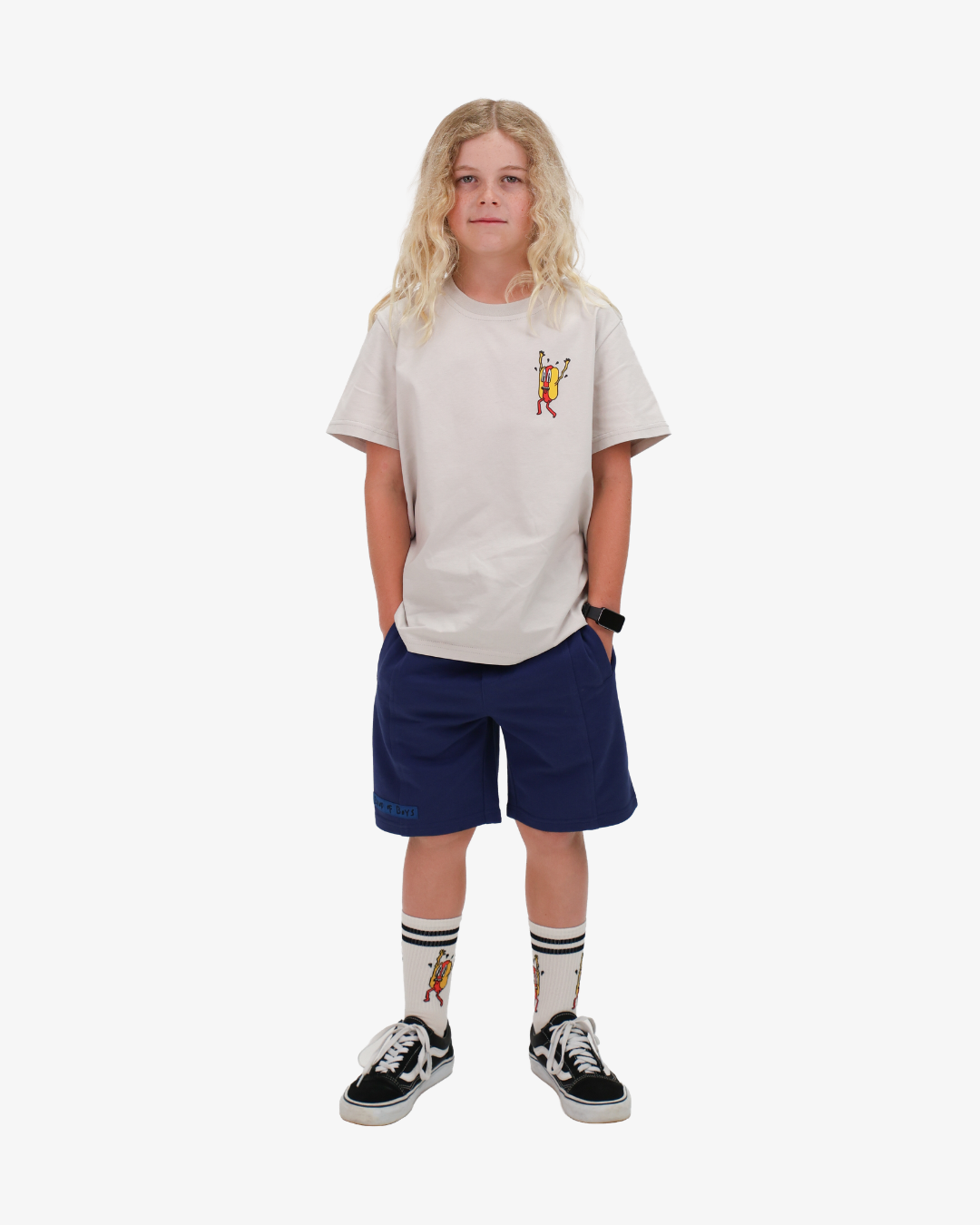 Ivory Hot Dog Tee