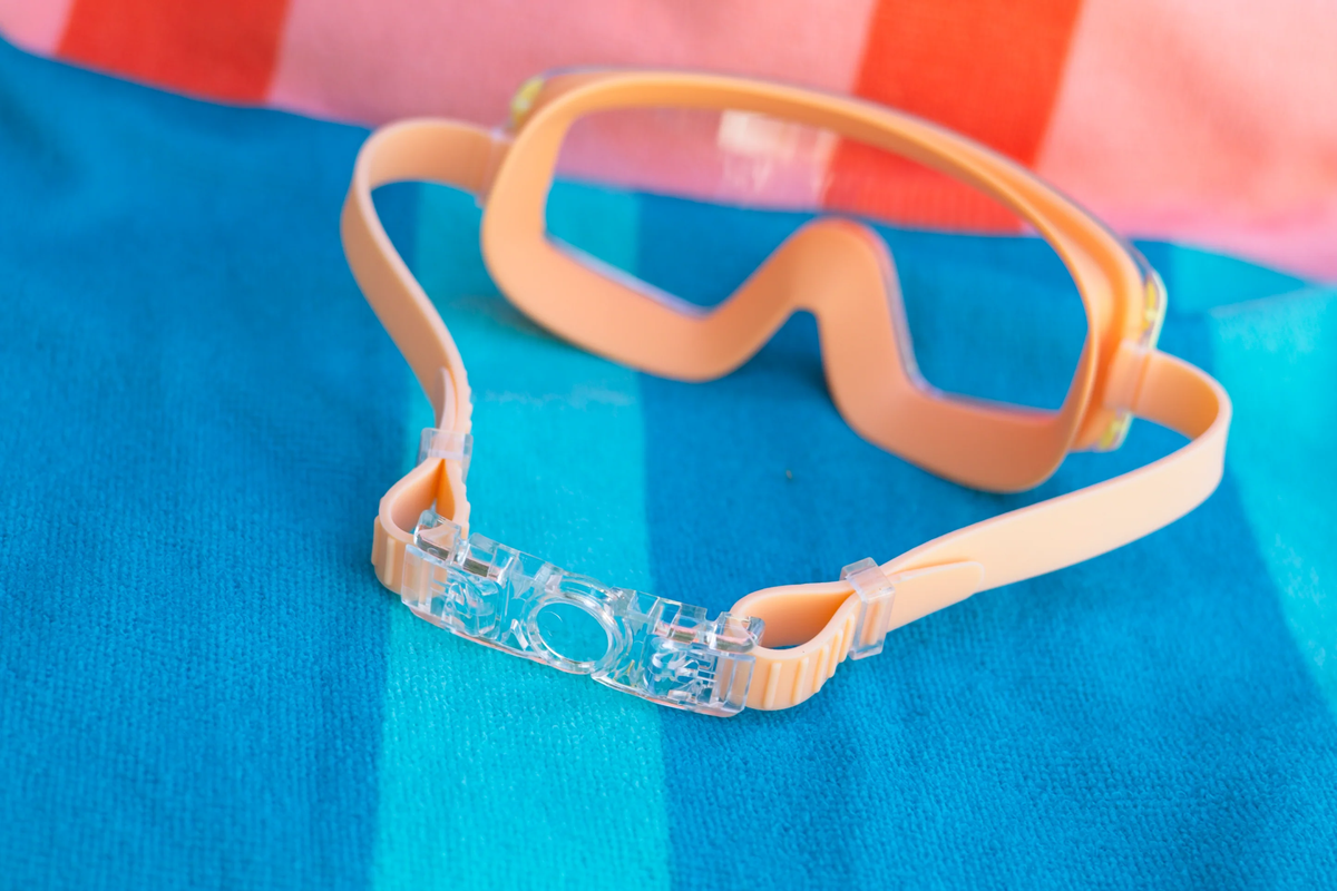 Kiddo Goggles Size 3-8 Years || Limited Edition Peach Nectar