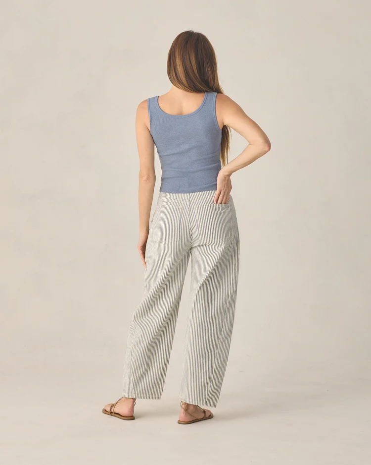 Womens Barrel Pant || Natural