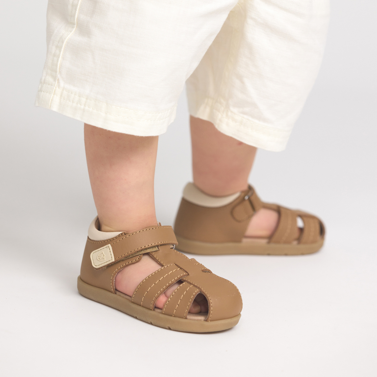 Theo Sandal First Walker || Tan