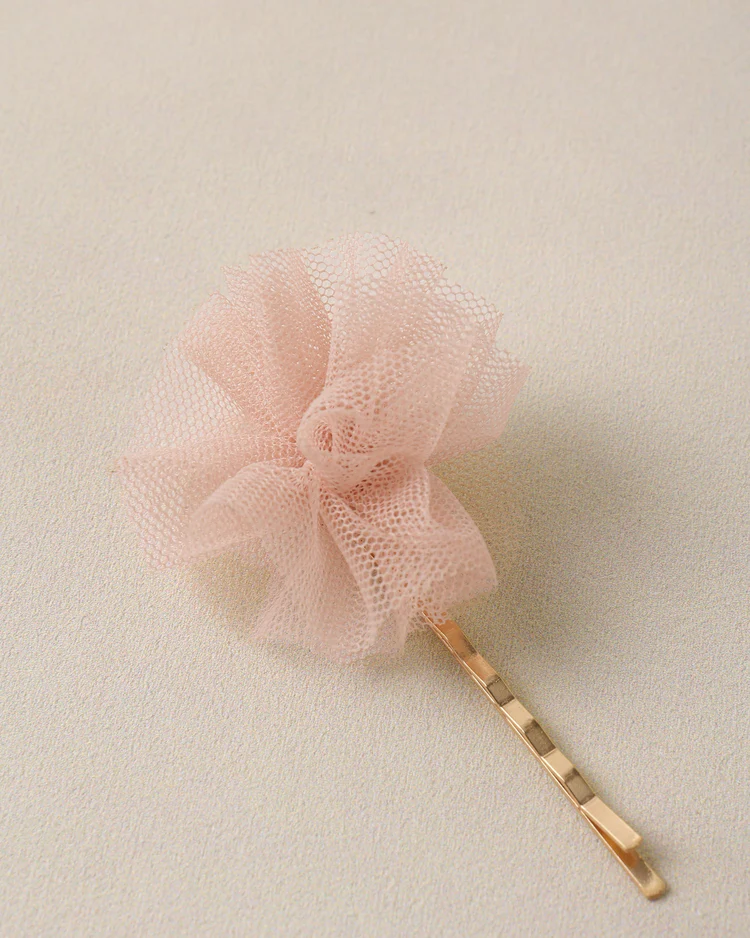Pom Pom Pins || Ivory, Pearl