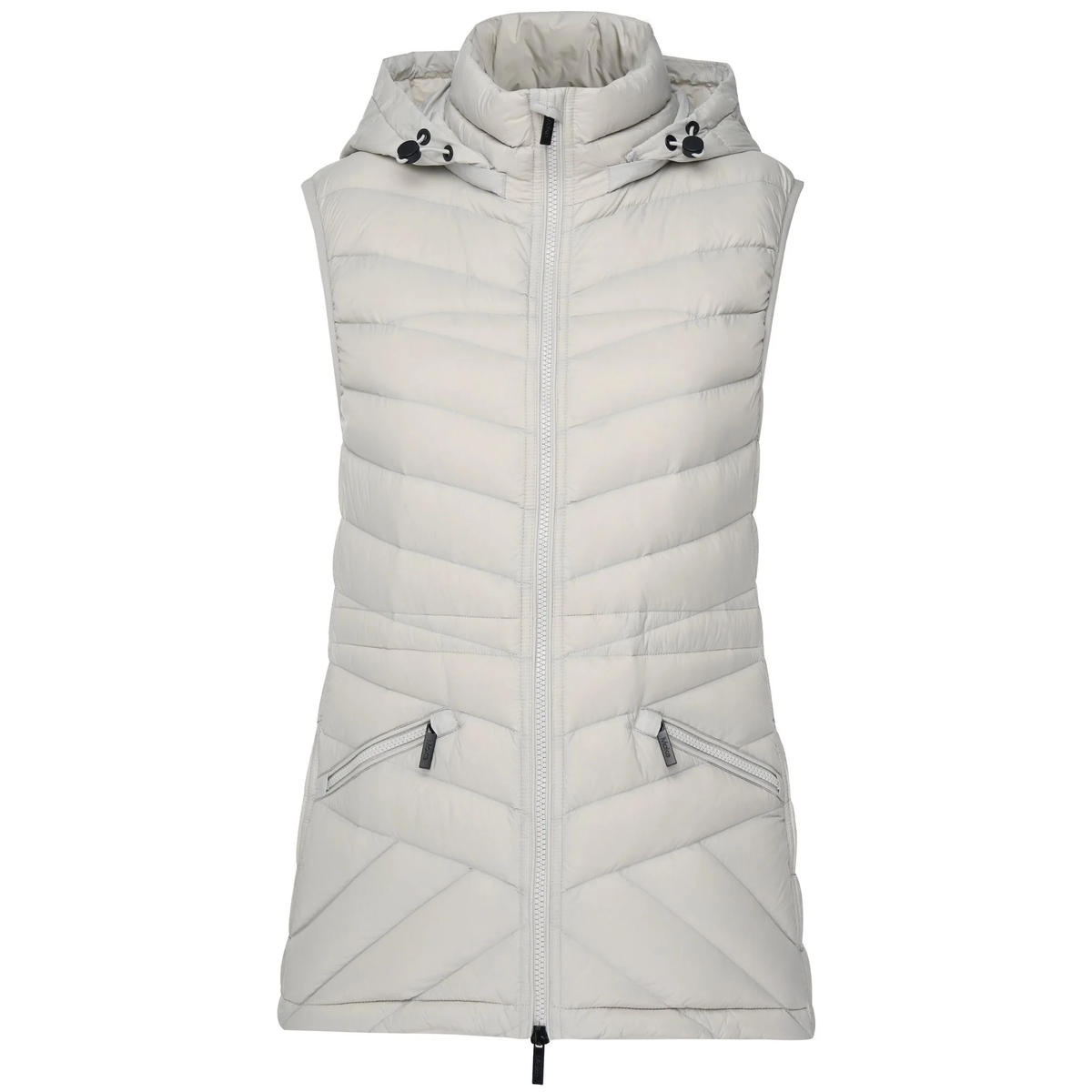 Mary Claire - Women's 90/10 Packable Down Vest || Silver