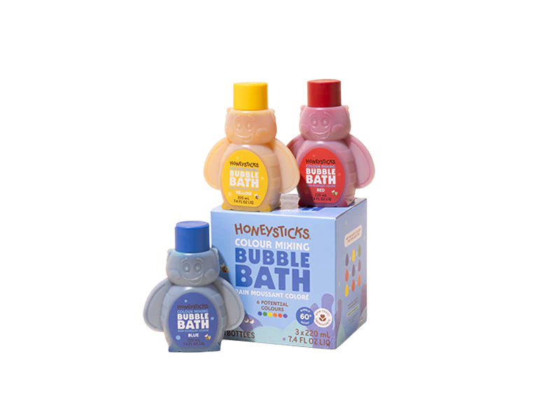 Honeysticks Bubble Bath Colour Mixing || 3 Pack