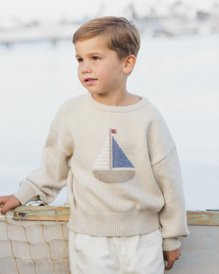 Aspen Sweater || Sailboat