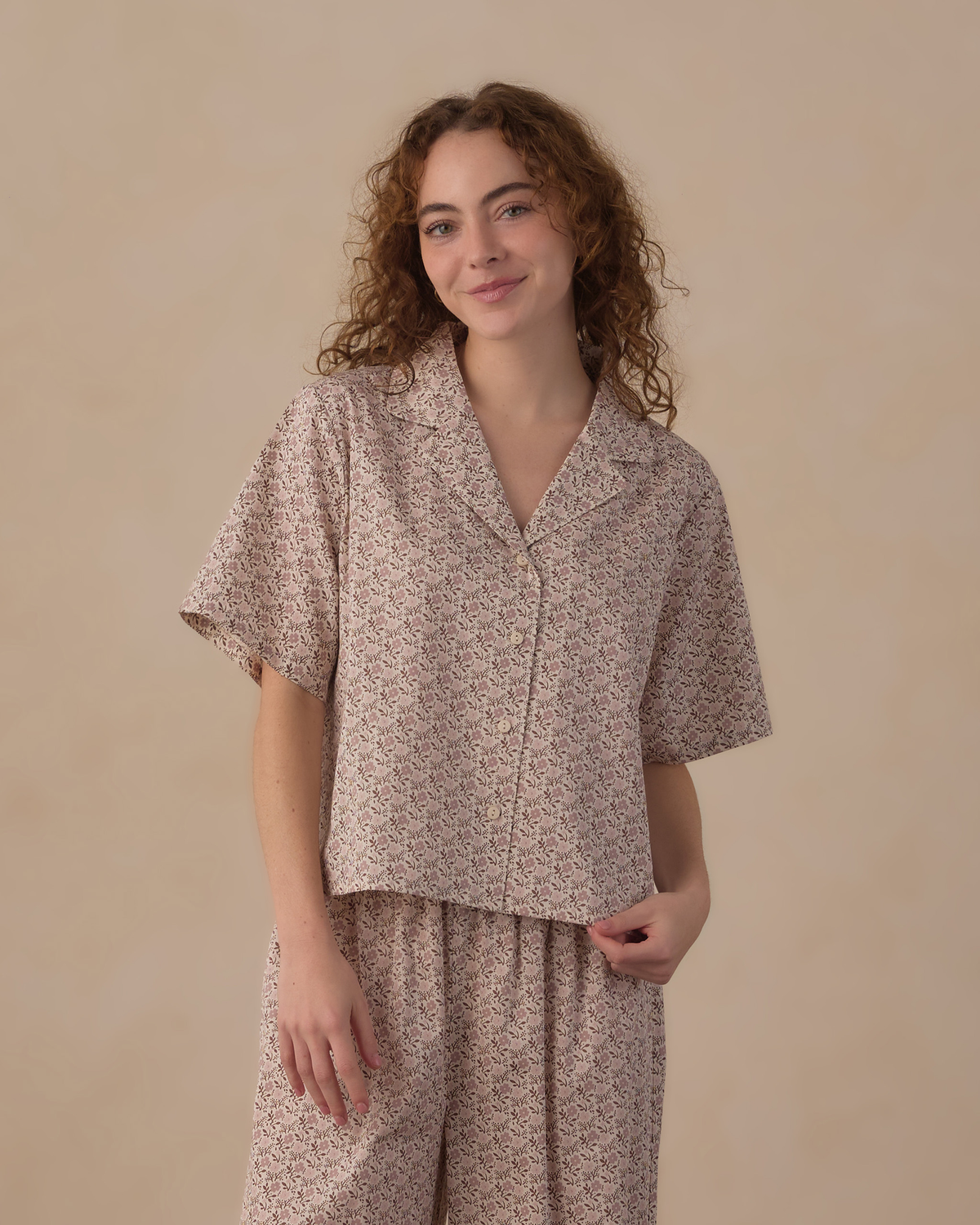 Womens Woven Pyjama Set || Primrose