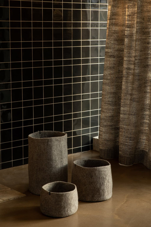 Storage Calabash Medium || Light Stone