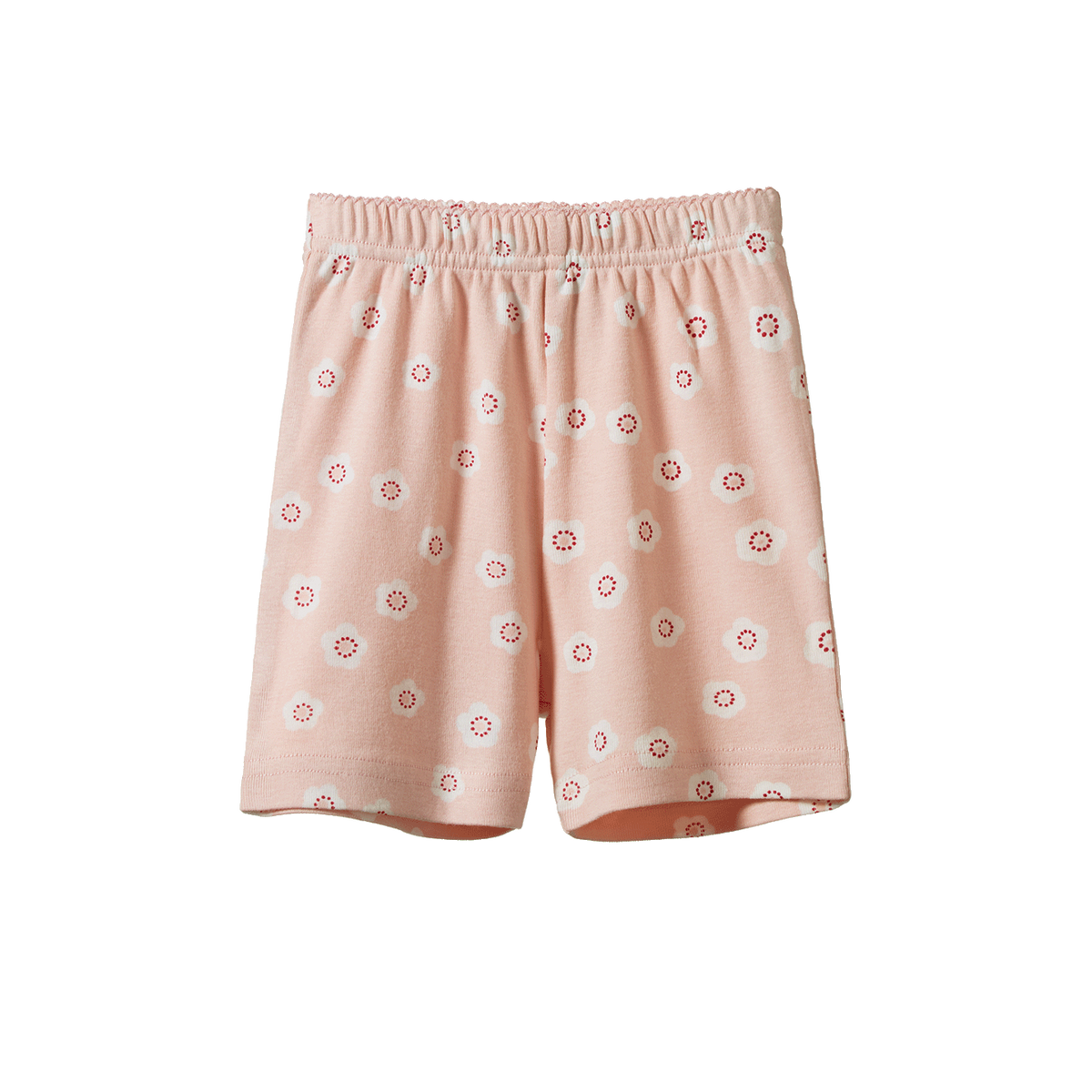 Shortie Pyjama Set || Flora Stamp Rose Dust