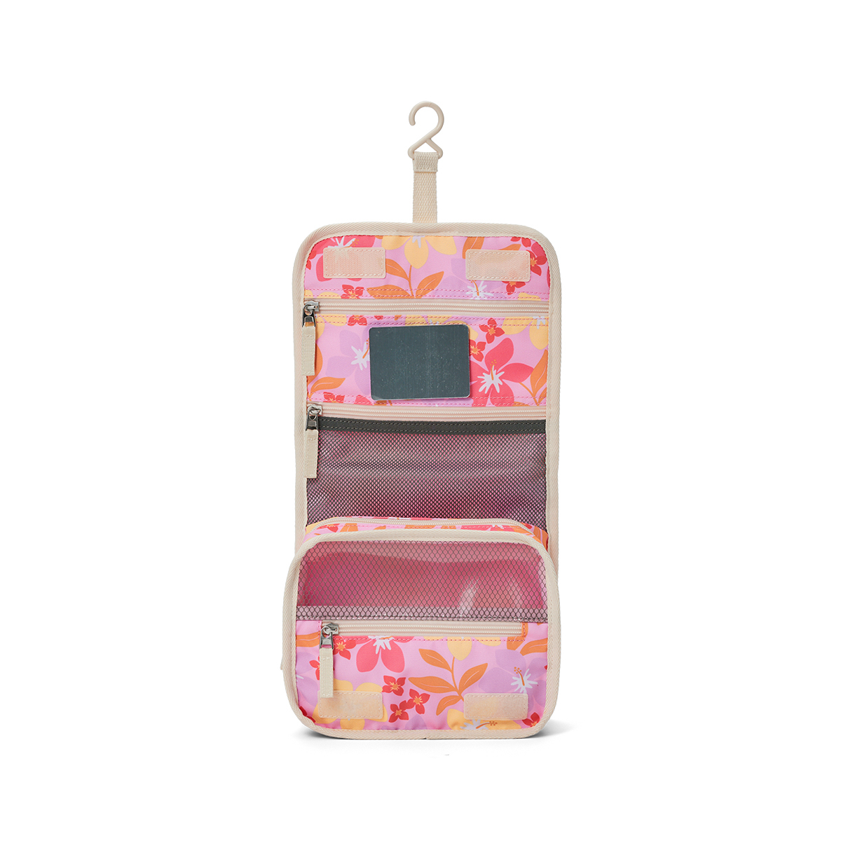 Hanging Toiletry Bag || Hibiscus Daze