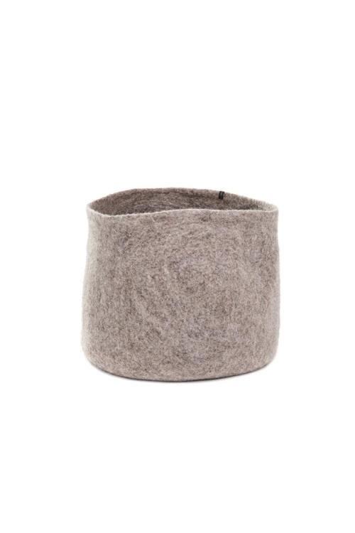 Storage Calabash Medium || Light Stone