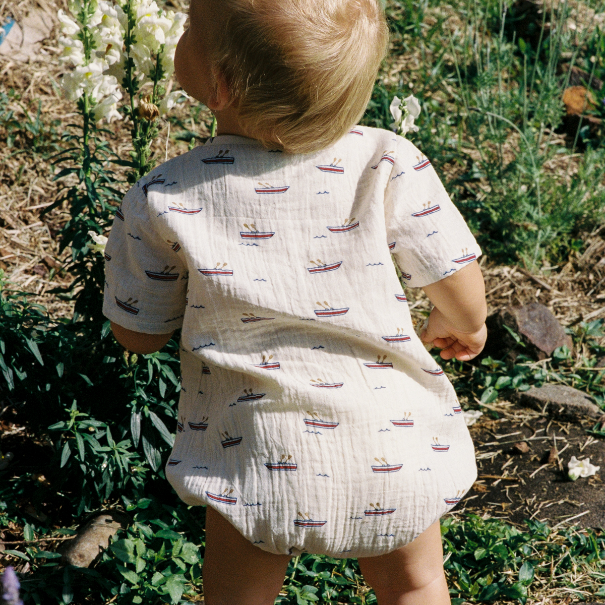 Monty Suit Muslin || Row Boats