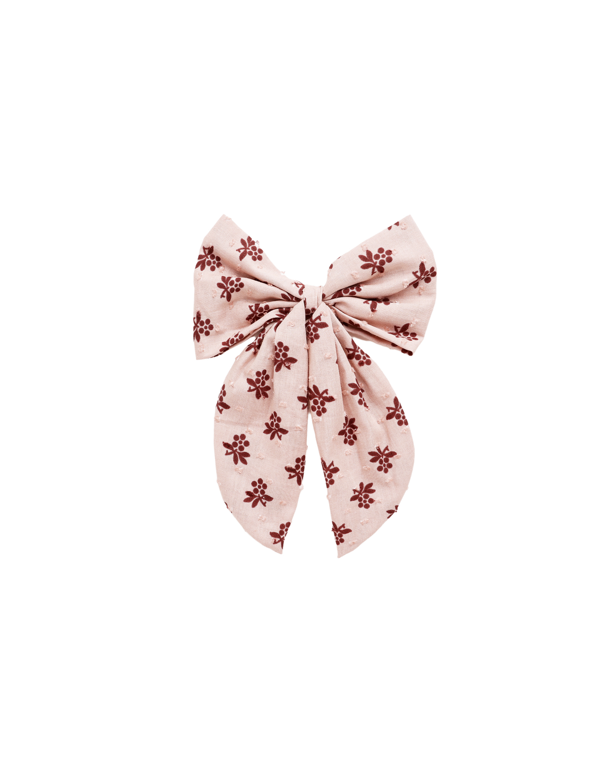 Oversized Bow || Blush Fleur
