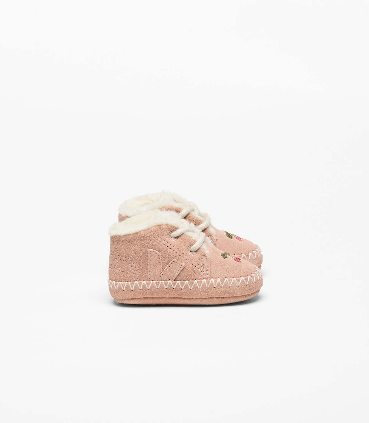 Baby VEJA x Konges Sløjd Suede Shoe || Blush
