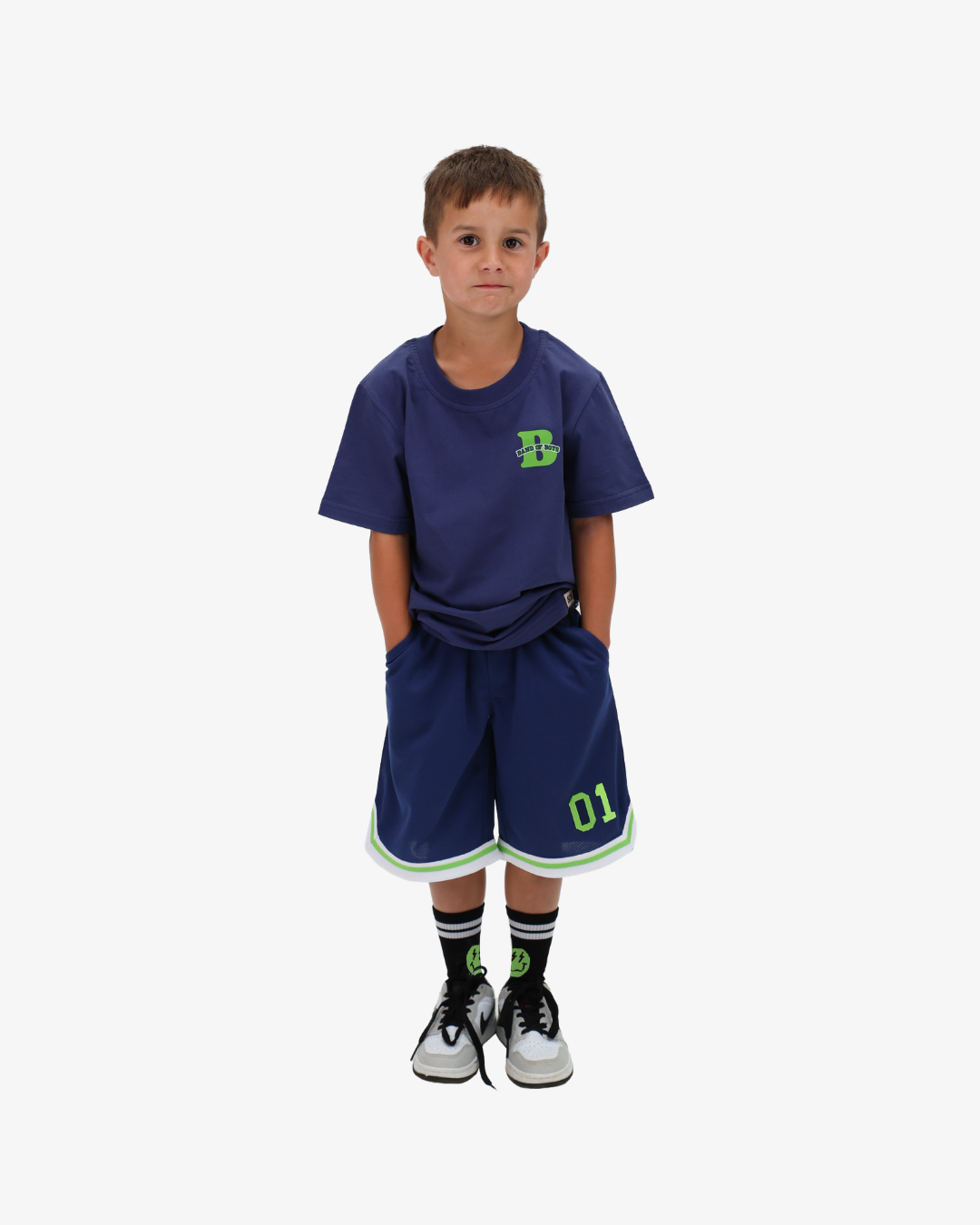 Navy BOB Slam Dunk Tee