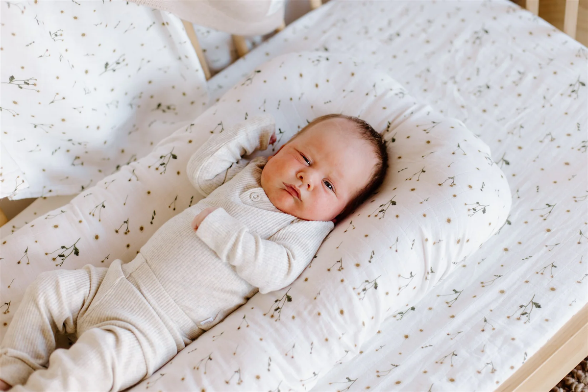 Muslin Fitted Bassinet Sheet