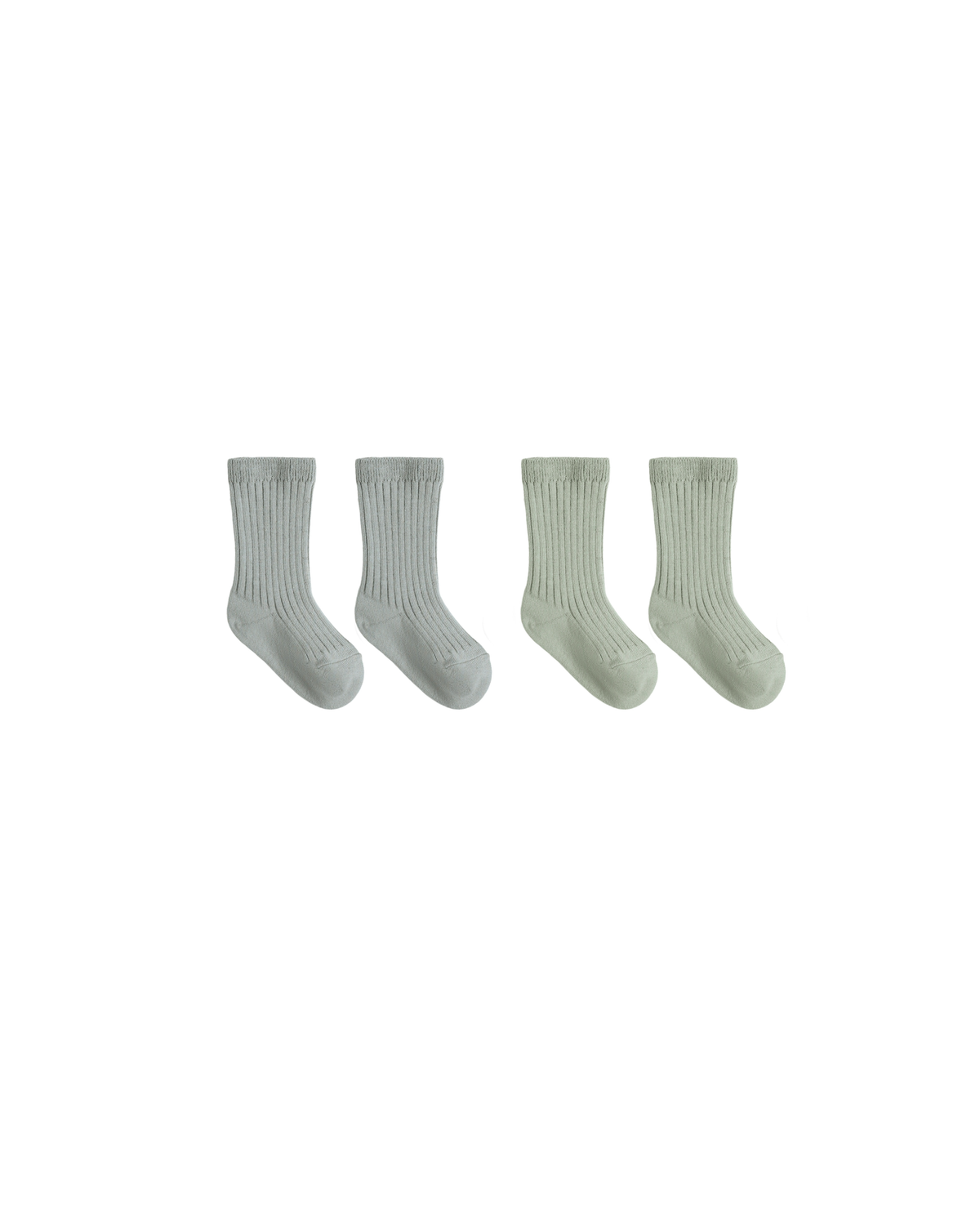 Socks Set || Fern/Steel Blue