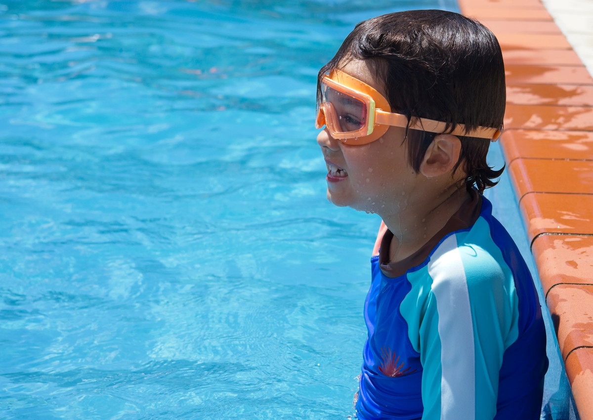 Kiddo Goggles Size 3-8 Years || Limited Edition Peach Nectar