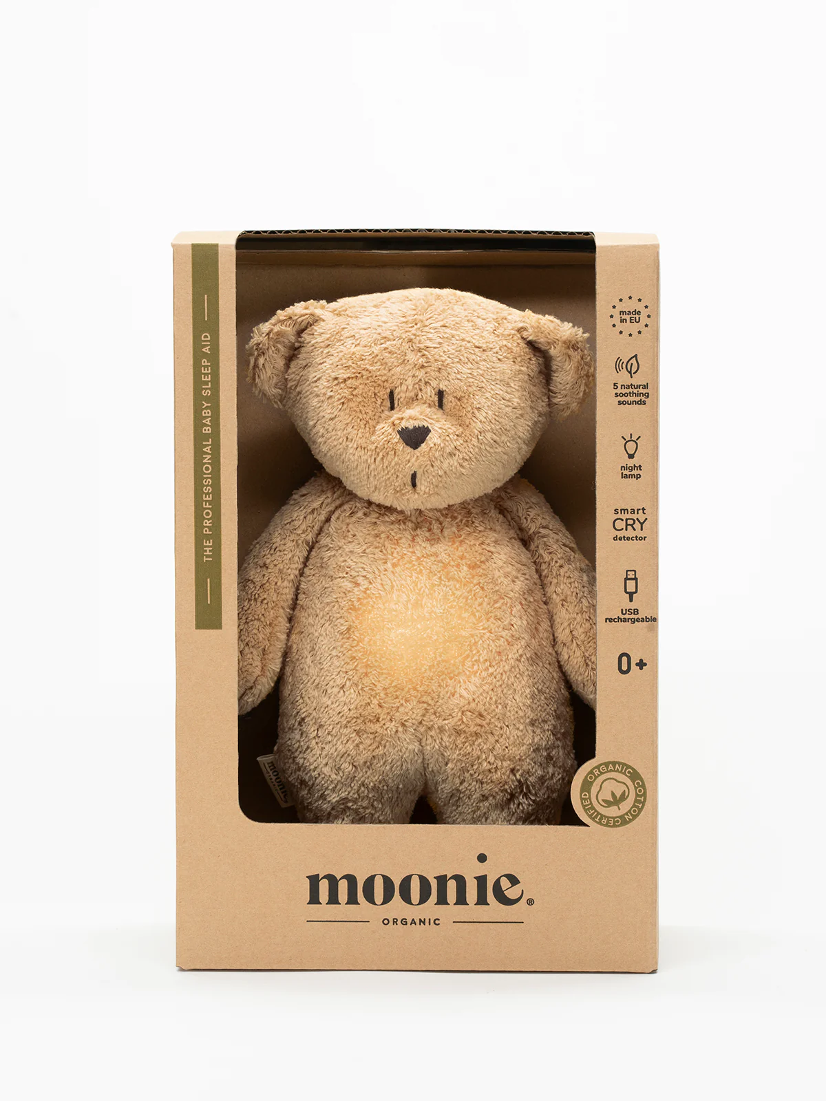 Moonie Organic Humming Bear 2.0 || Cappuccino