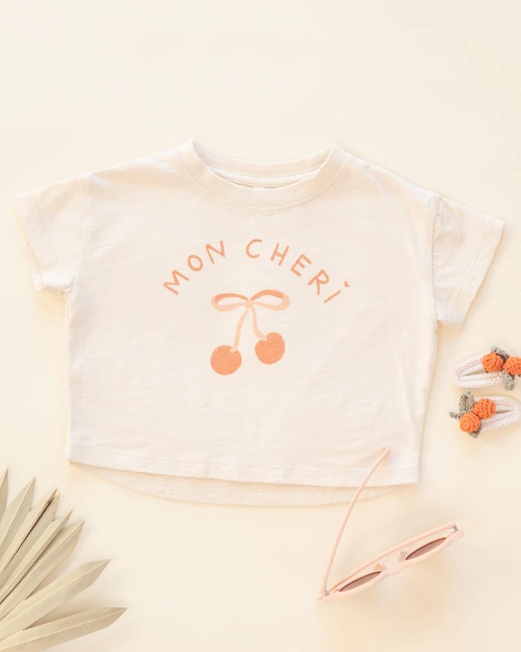 Teen Vintage Tee || Natural