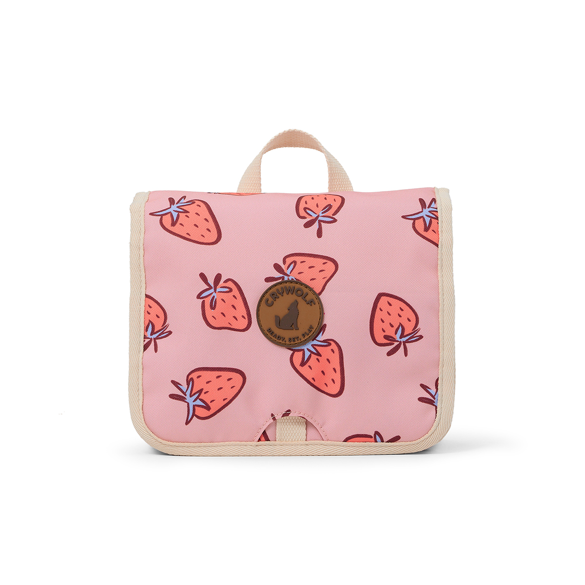 Hanging Toiletry Bag || Strawberry Splash