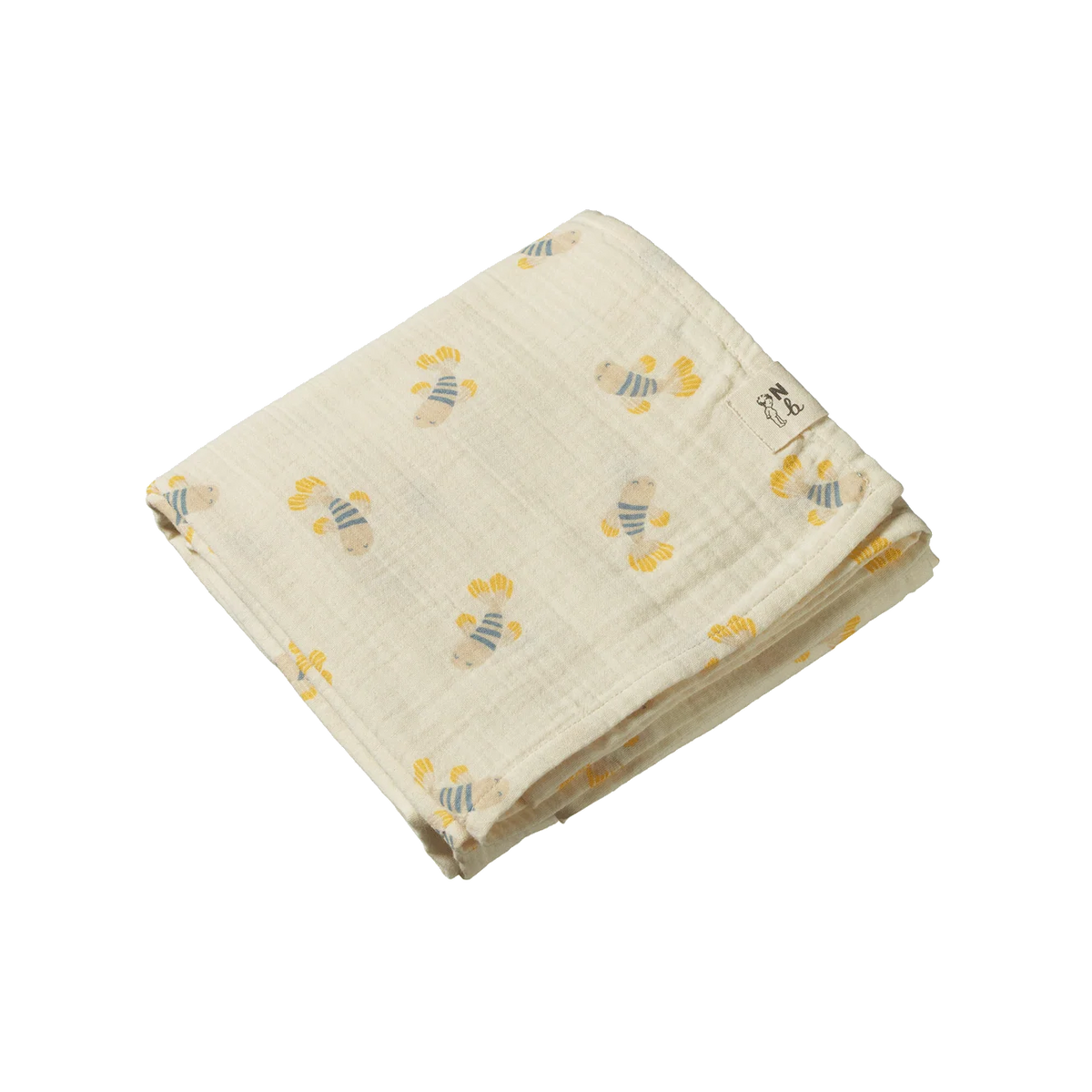 Muslin Wrap || Fish Fable Print
