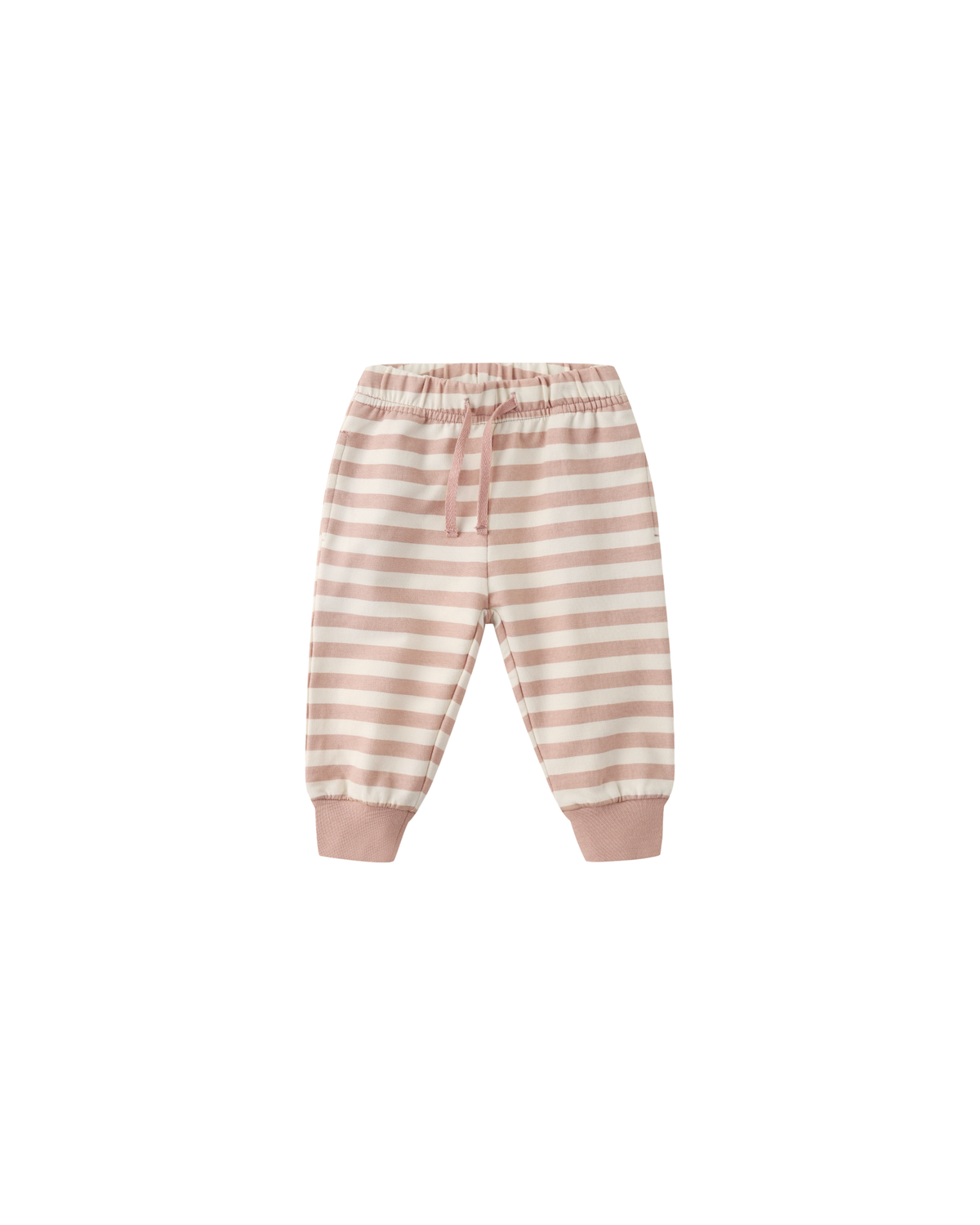 Relaxed Sweatpants || Pink Stripe