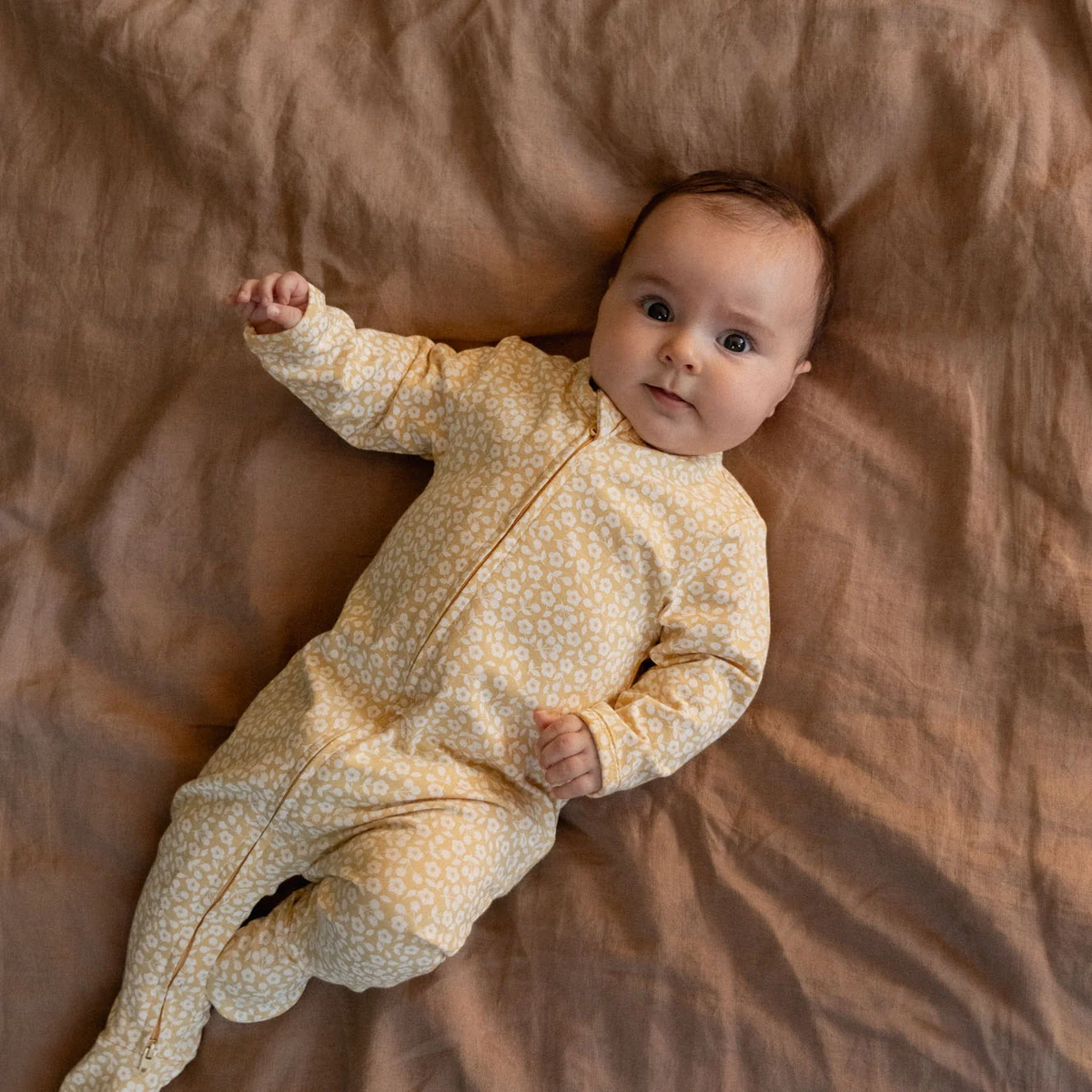Dreamlands Suit || Kitchen Garden Raffia Print