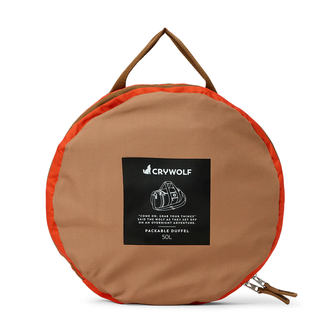 Packable Duffel || Ash Colourblock