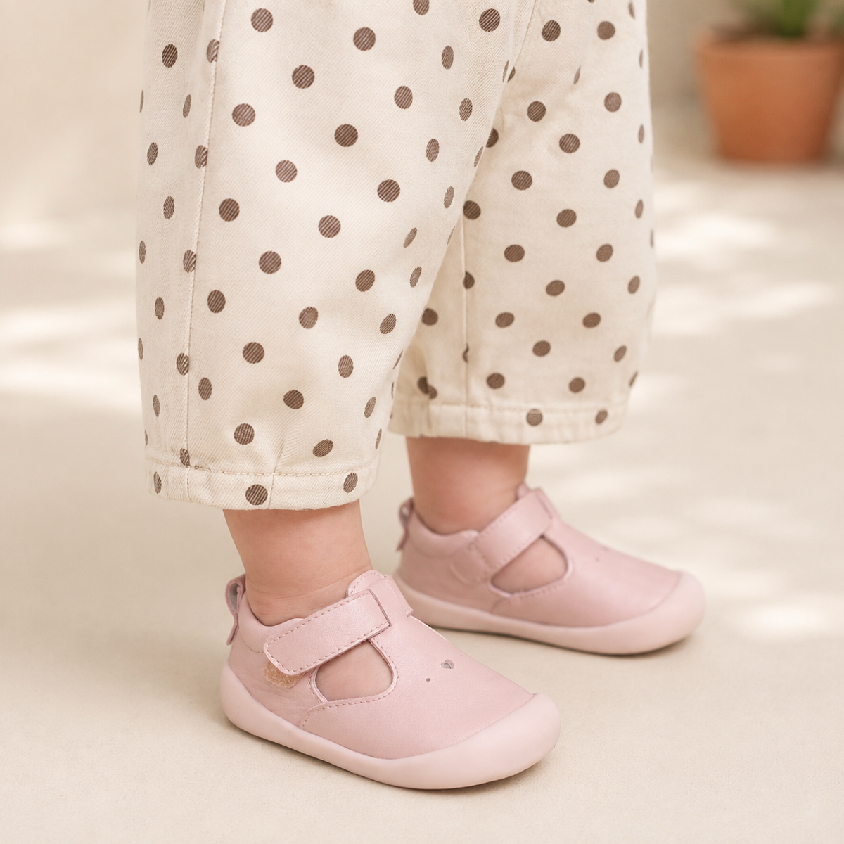 Toddler Shoe Bobby || Blush Petal