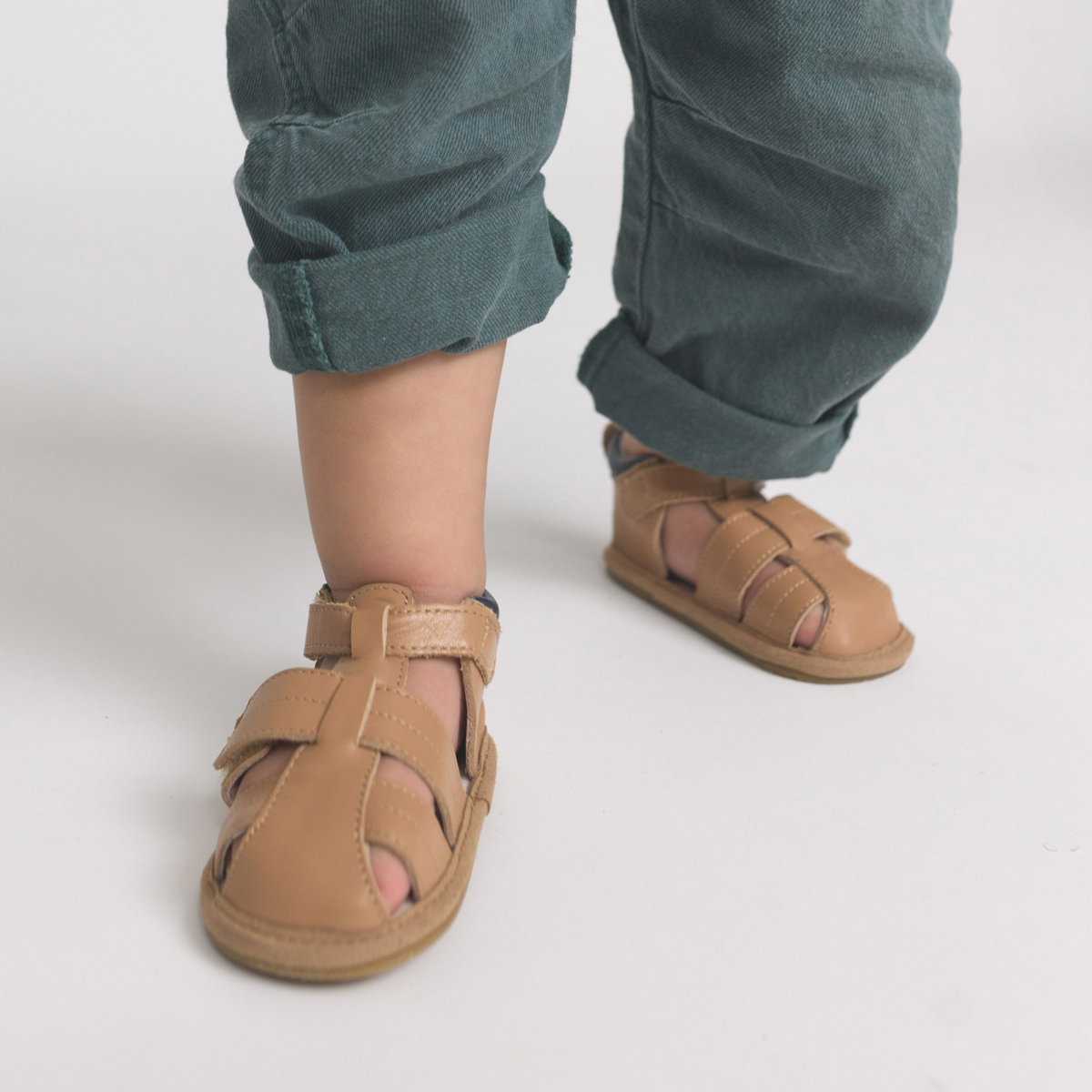 Levi Baby Sandal || Tan