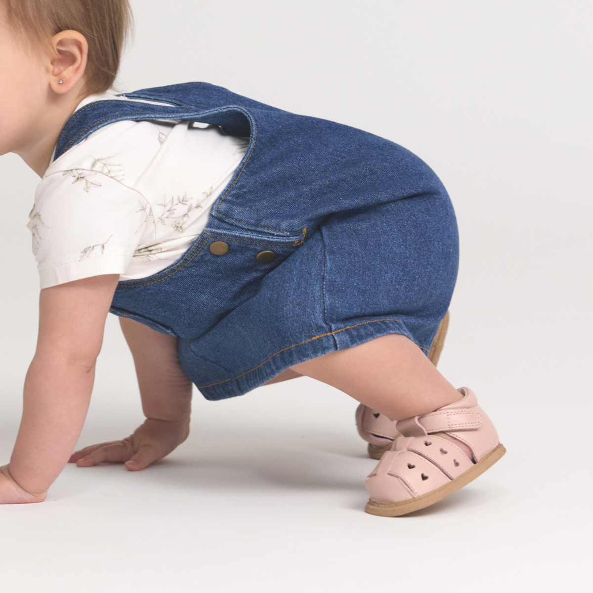 Maya Baby Sandal || Blush