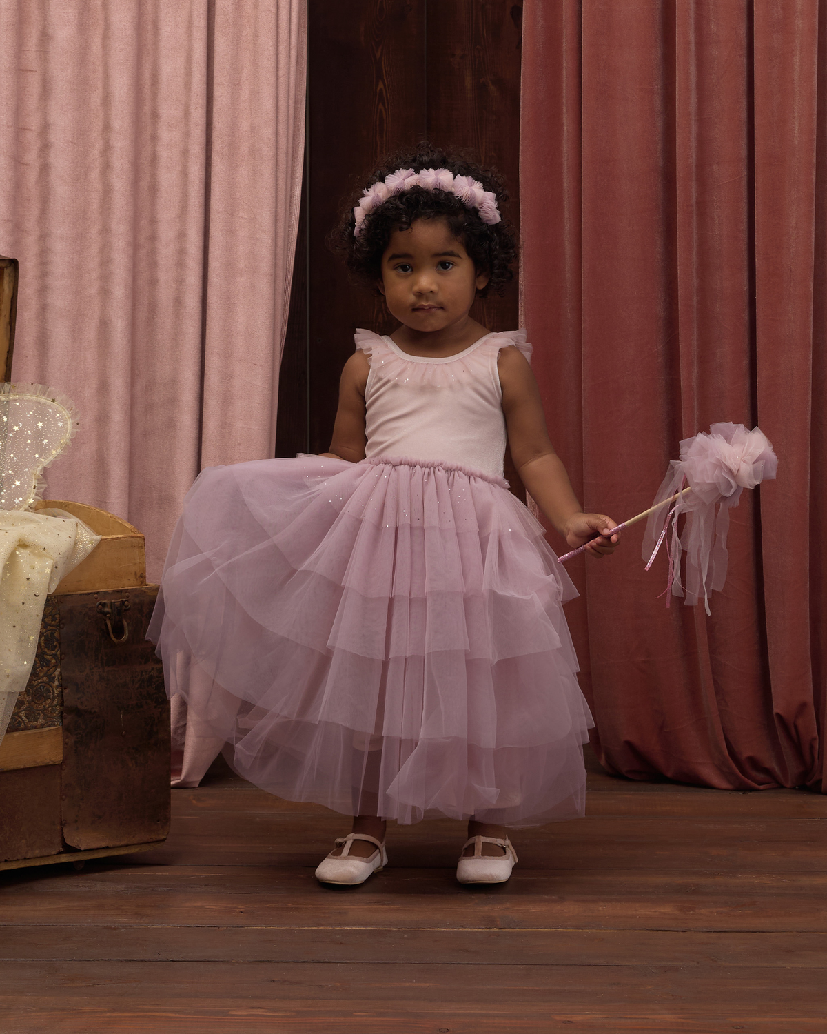 Pom Pom Crown + Wand || Sugar Plum