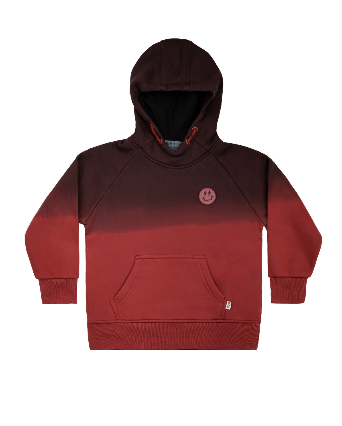 Smiley Dip Dye Hoodie