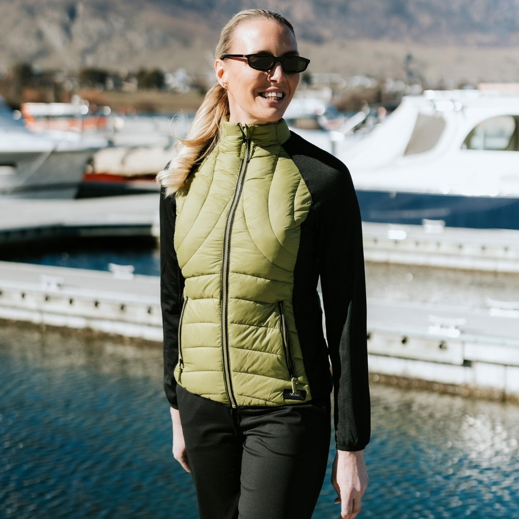 Jen - Womens Active Jacket || Avocado