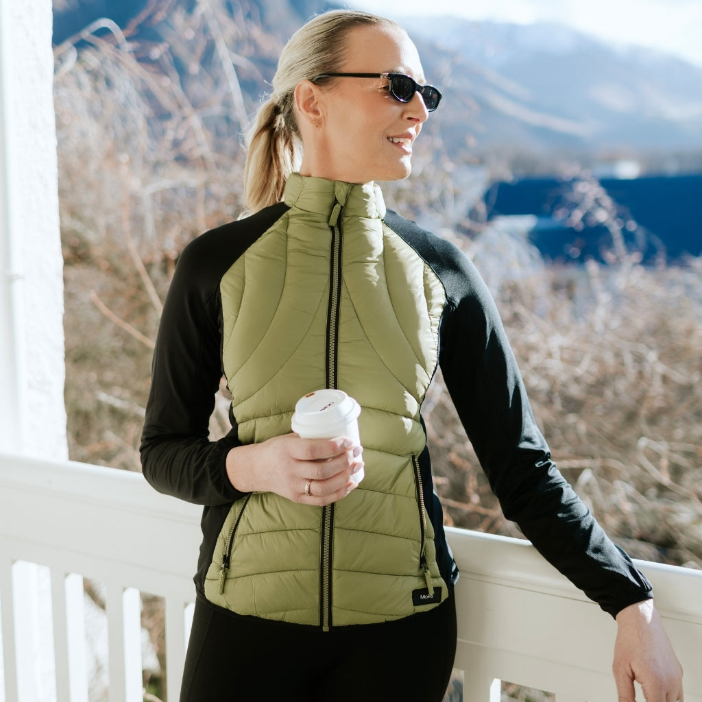 Jen - Womens Active Jacket || Avocado