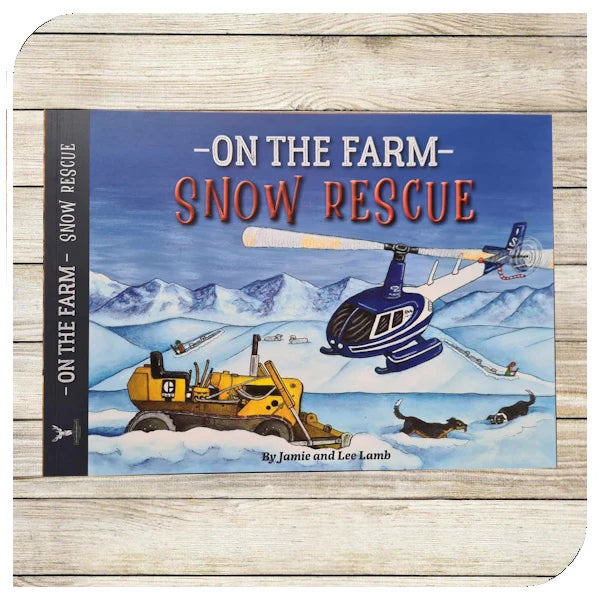 On The Farm - Snow Rescue Book