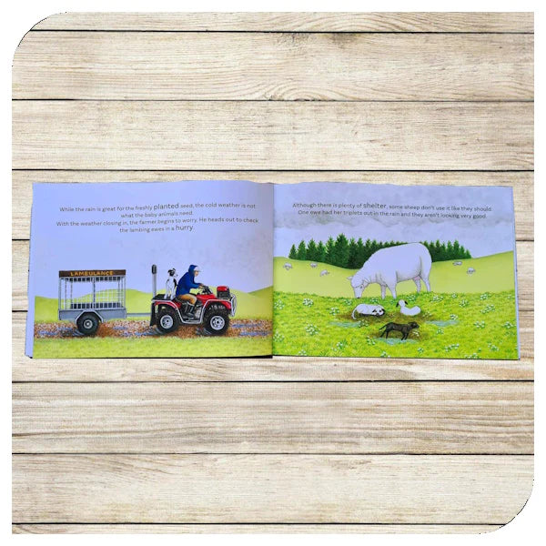 On The Farm - Spring Lamb Book