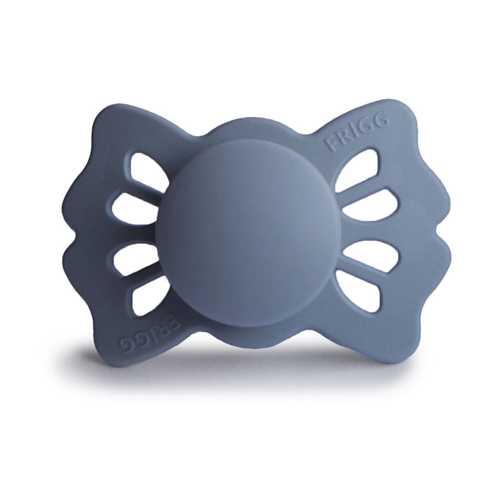 Symmetrical Lucky Pacifier Silicone - Slate
