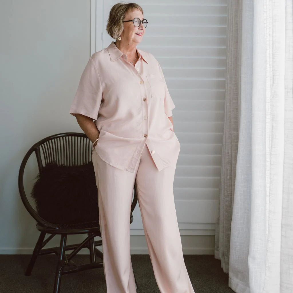 Bowie Womens Pant || Dusty Rose