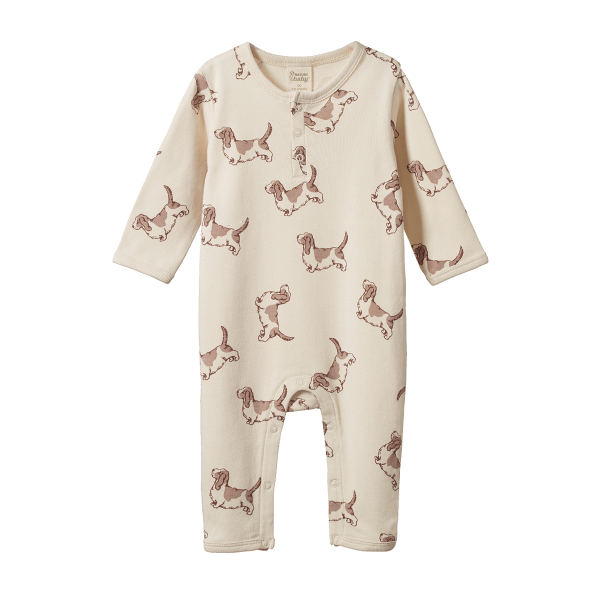 Henley Pyjama Suit || Happy Hounds