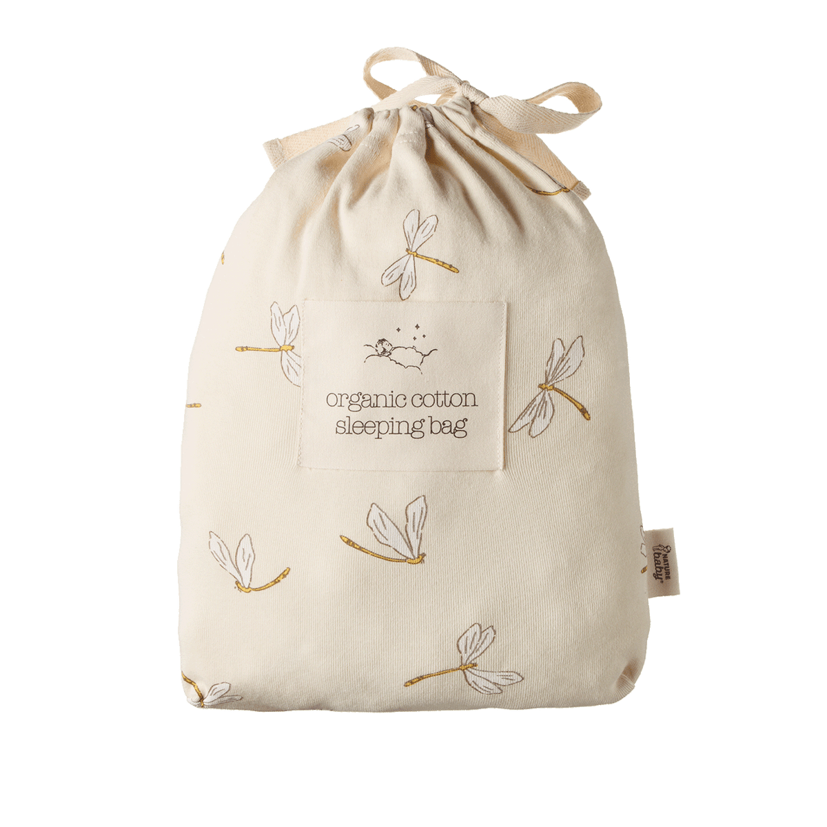 Organic Cotton Sleeping Bag 0-24 Month || Dragonfly Sleepwear Print