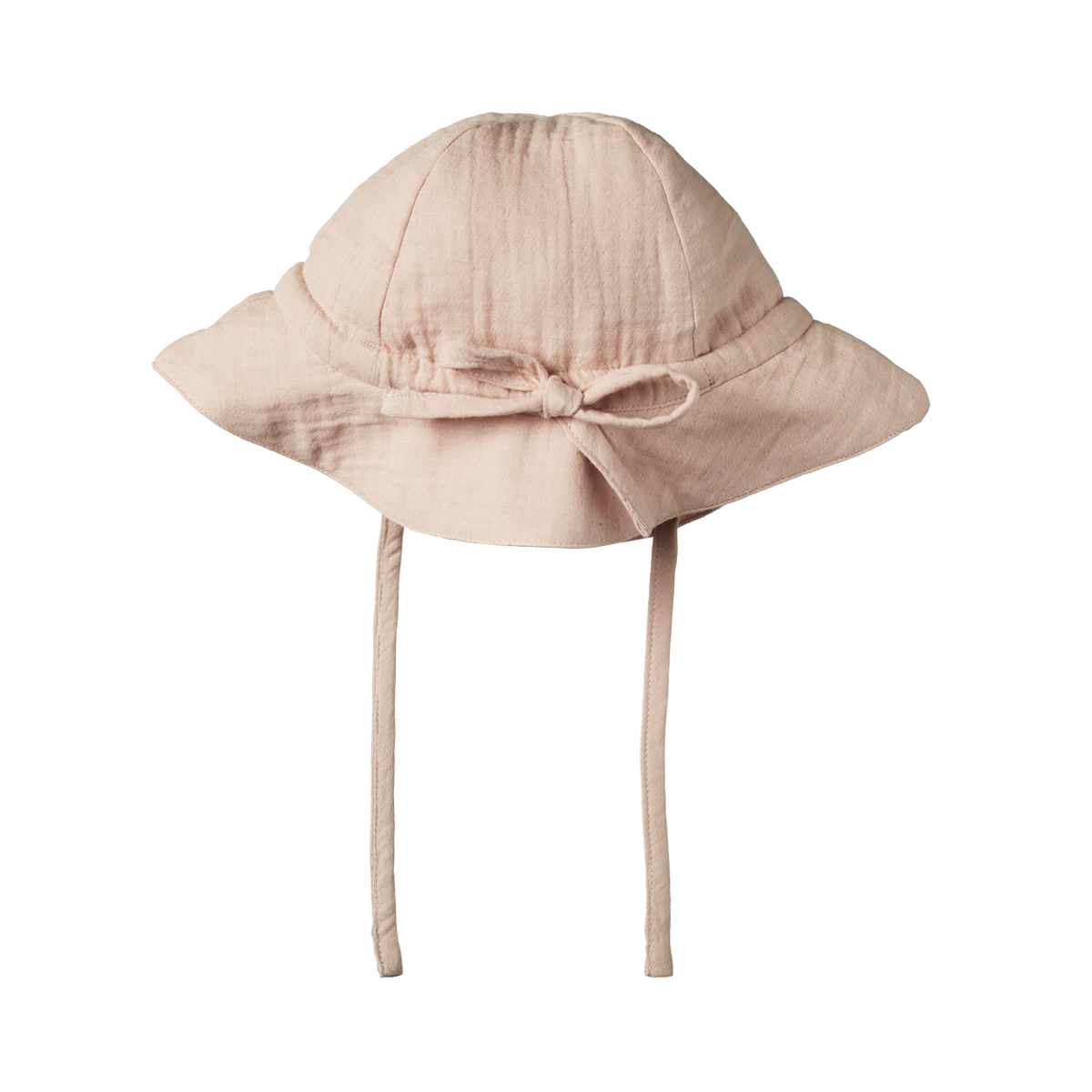 Crinkle Muslin Sunhat || Rose Dust Crinkle